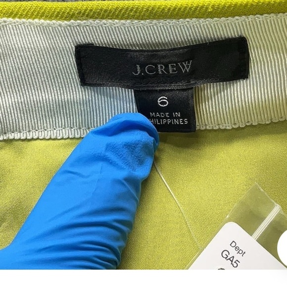 J. Crew Patch-pocket skirt in stretch linen NWT - Picture 3 of 3